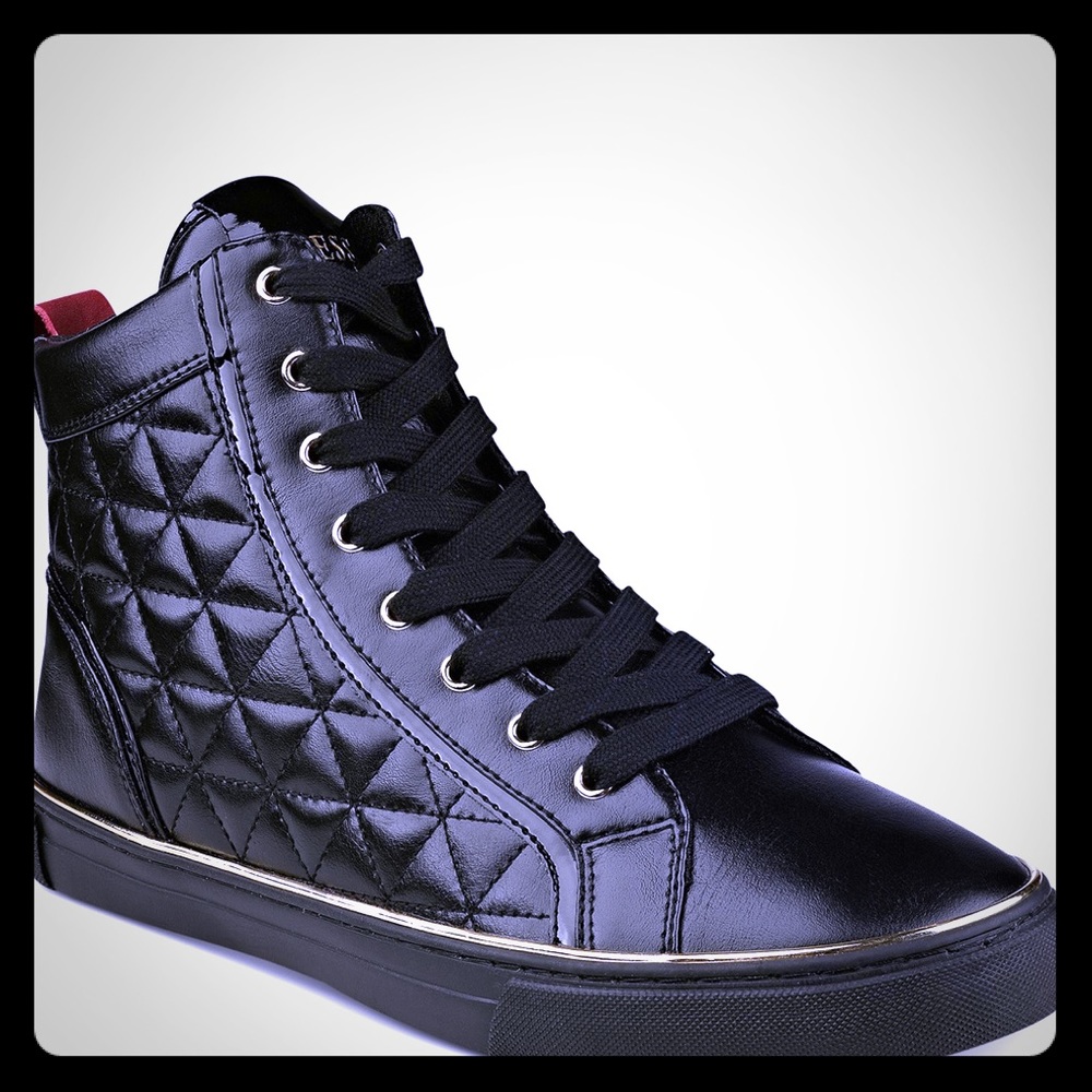 Guess Men's Melo Hi Top Sneakers Sz 9.5